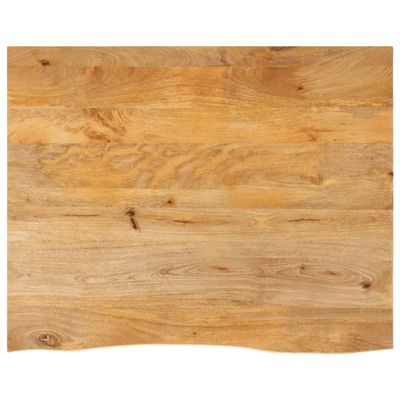 vidaXL Stolová doska živá hrana 100x80x3,8 cm masívne mango