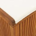 vidaXL Vonkajší box na vankúše 150x50x60,5 cm masívne jedľové drevo