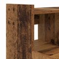 vidaXL Stôl Staré drevo 97 x 45 x 90 cm Kompozitné drevo