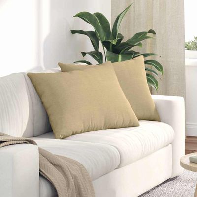 vidaXL Vankúše na pohovku 2 pcs Šedá zelená 70 x 50 cm
