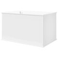 vidaXL Mačka Dom Biela 85 x 55 x 50,5 cm Kompozitné drevo