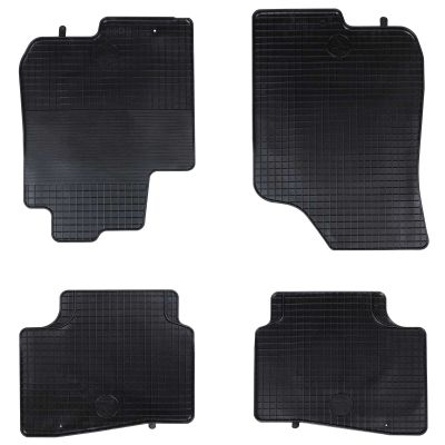 vidaXL Autokoberec 4 pcs Čierny vhodné pre i30 LIMOUSINE 2007-2011
