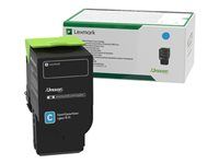 Extra vysoká výťažnosť - azúrová - originálna - kazeta s farbivom LCCP, LRP - pre Lexmark CS421, CS521, CS622, CX421, CX522, CX622, CX625