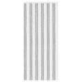 vidaXL Záves proti hmyzu z chenille Šedý a biely 100 x 230 cm 100% PP