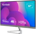 ViewSonic VX3276-4K-MHD-2 32" 16:9, 3840 x 2160  VA monitor,60Hz,8 bit colour, 2 HDMI, DP, Mini  DP, speakers. stříbrný Monitor, 32", 4K UHD 3840 × 2160 px, VA panel, HDR10, 60 Hz, 4 ms, DisplayPort, mini DP, 2× HDMI, reproduktory, VESA