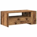 vidaXL Konferenčný stolík Staré drevo 102 x 55 x 43,5 cm