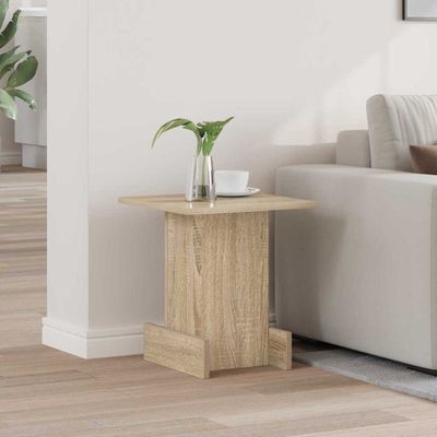vidaXL Koncový stôl Sonoma dub 35,5 x 35 x 40 cm Kompozitné drevo