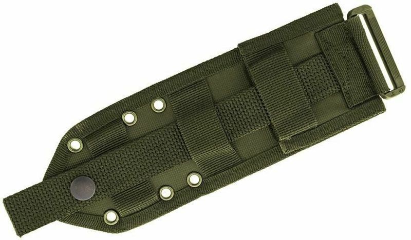 ESEE-42MB-OD Cordura MOLLE platforma pre puzdrá ESSE 3 a ESEE 4, zelená