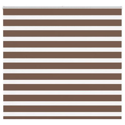 vidaXL Zebra roleta hnedá 165x100 cm šírka látky 160,9 cm polyester