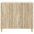 vidaXL Servírovacia skriňa Dub sonoma 89 x 34,5 x 80 cm
