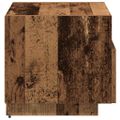 vidaXL Nočný stolík Staré drevo 40 x 39 x 37 cm Kompozitné drevo