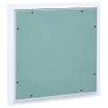 vidaXL Prístupový panel s hliníkovým rámom a sadrokartónom 200x200 mm