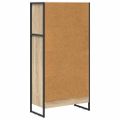 vidaXL Knižnica 60 x 30 x 121 cm Kompozitné drevo Sonoma