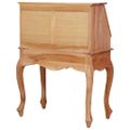 vidaXL Sekretár 78x42x103 cm, mahagónový masív