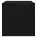 vidaXL TV skrinka Dub čierny 80x40x40 cm Drevo