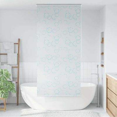 vidaXL Sprchová roleta, 100x240 cm, bublinkový vzor