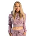 Dámska mikina Essential Cropped Hoodie Mauve - STRIX, veľkosť M, veľkosť oblečenia M, 95.2 % cotton, 4.8 % elastane
