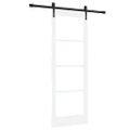 vidaXL Posuvné dvere ORKDAL Biela 73,5 x 198,5 cm