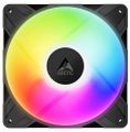 ARCTIC P14 Pro A-RGB - 140mm A-RGB PWM ventilátor s rozdeľovačom káblov Ventilátor, 140mm, FDB ložisko, 4pin PWM, 25dBA, výška 27mm, ARGB podsvietenie, čierny