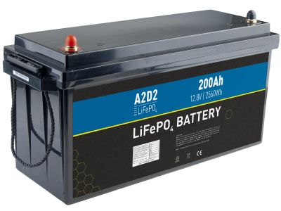 A2D2 batéria LiFePO4 12,8V 200Ah M8 (REPT cells)