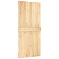 vidaXL Posuvné dvere 95 x 210 cm Masívne borovicové drevo (neupravené)