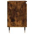vidaXL Nočné skrinky 2 ks dymový dub 40x30x50 cm kompozitné drevo