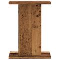 vidaXL Stojany na reproduktor 2ks staré drevo 30x30x40cm kompoz. drevo