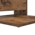 vidaXL Bočný stôl Staré drevo 40 x 35 x 60,5 cm Kompozitné drevo