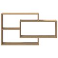 vidaXL Nástenná polička Artisan Dub 104x20x58,5 cm Konštrukčné drevo