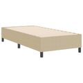 vidaXL Platformový rám postele Šedá zelená 80 x 200 cm