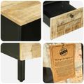 vidaXL Úložné skrine Prírodná 100 x 33 x 46 cm Masívne mango drevo
