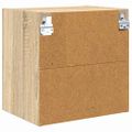 vidaXL Závesná skrinka Sonoma dub 40 x 29,5 x 40 cm Kompozitné drevo