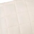 vidaXL Záťažová prikrývka bledokrémová 155x220 cm 7 kg látka