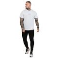 Tričko FIT White - GymBeam, veľkosť S