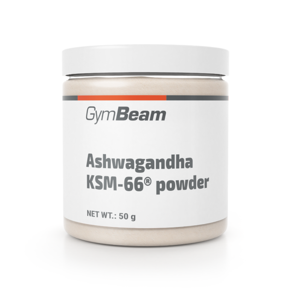 Ashwagandha KSM-66® - GymBeam, 50 g, práškový