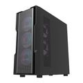 Počítačová skriňa Darkflash DK431 Mesh (čierna)