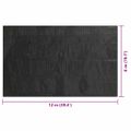 vidaXL Obdĺžniková bazénová plachta 1200x600 cm, PE, čierna