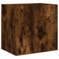 vidaXL TV nástenné skrinky 2 ks dymový dub 40,5x30x40 cm kompoz. drevo