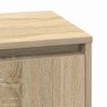 vidaXL Nočný stolík 2 ks Sonoma dub 39 x 34,5 x 50 cm Kompozitné drevo