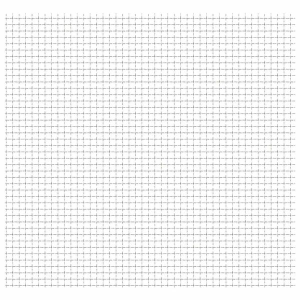 vidaXL Drôtený záhradný plot, nehrdzavejúca oceľ 50x50 cm 21x21x2,5 mm