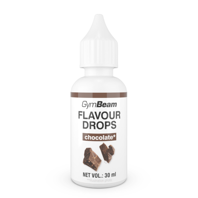 Flavour Drops - GymBeam, čokoláda