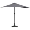vidaXL Záhradný slnečník 294 x 150 x 224 cm Polyester a oceľ