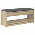 vidaXL Predsieňová lavica Sonoma dub 103 x 38 x 45 cm