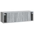 vidaXL Nástenná TV skrinka 98 x 31 x 30 cm Sivý Sonoma