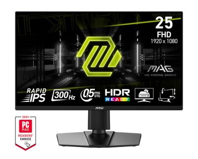MSI MAG/255PXF/24,5''/IPS/FHD/300Hz/0,5ms/Čierna/3R