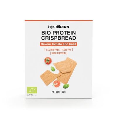 BIO Proteínový Knäckebrot - GymBeam, Paradajka a Bazalka
