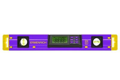 Digitálna vodováha Ermenrich Verk LY40 Fialový