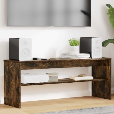 vidaXL TV skrinka Dymová dub 100 x 30 x 40 cm Kompozitné drevo