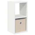 vidaXL Nočný stolík Biela 25,5 x 22 x 49,5 cm Kompozitné drevo