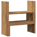 vidaXL Stolový organizér nastav.dub artisan 40x17x41 cm kompozit.drevo